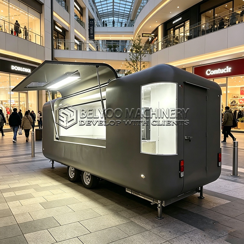 Beer & Wine Downtown - Camioncino Mobile Belyoo per Catering Caffè,