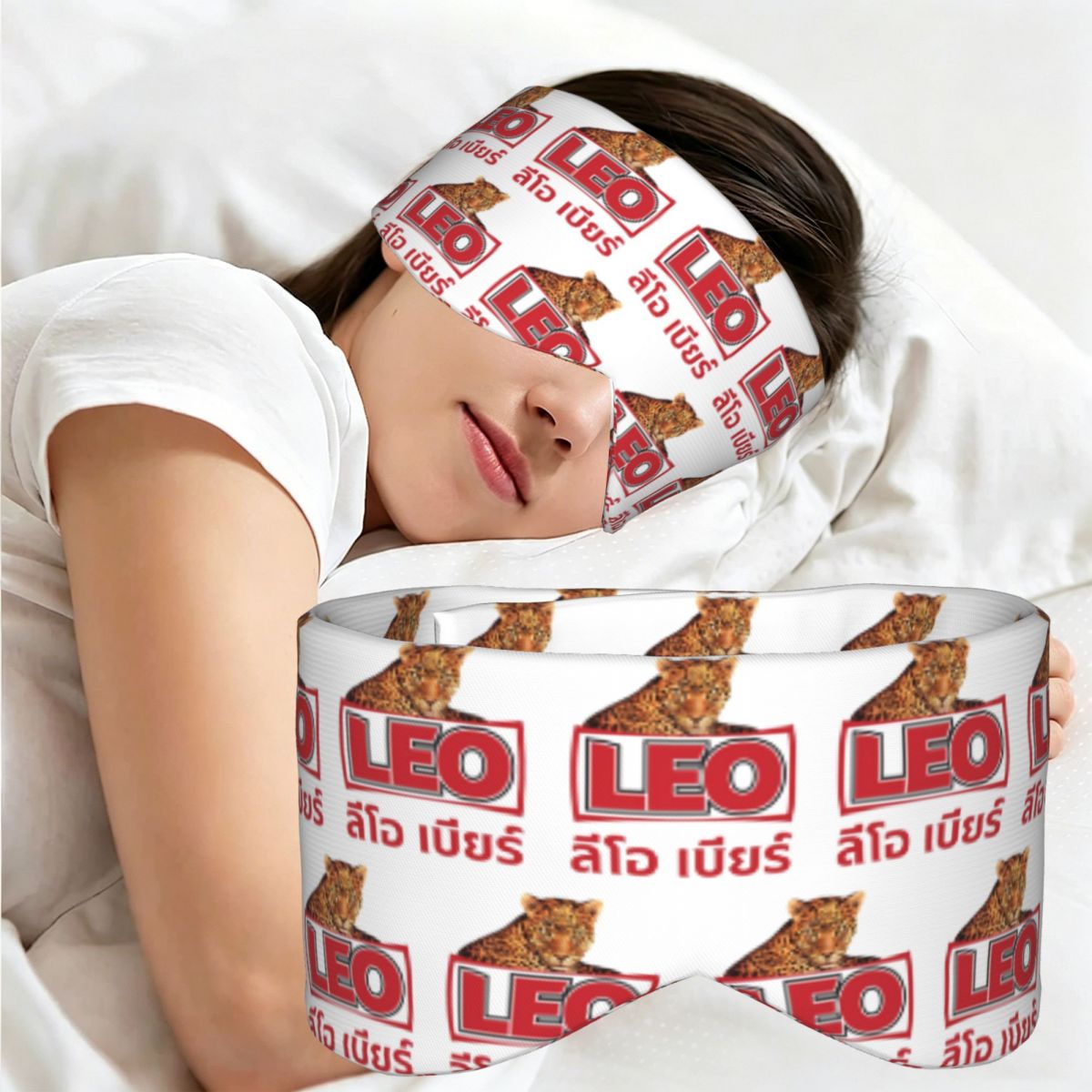Beer & Wine Downtown - Maschera per dormire Leo Beer Bangkok,