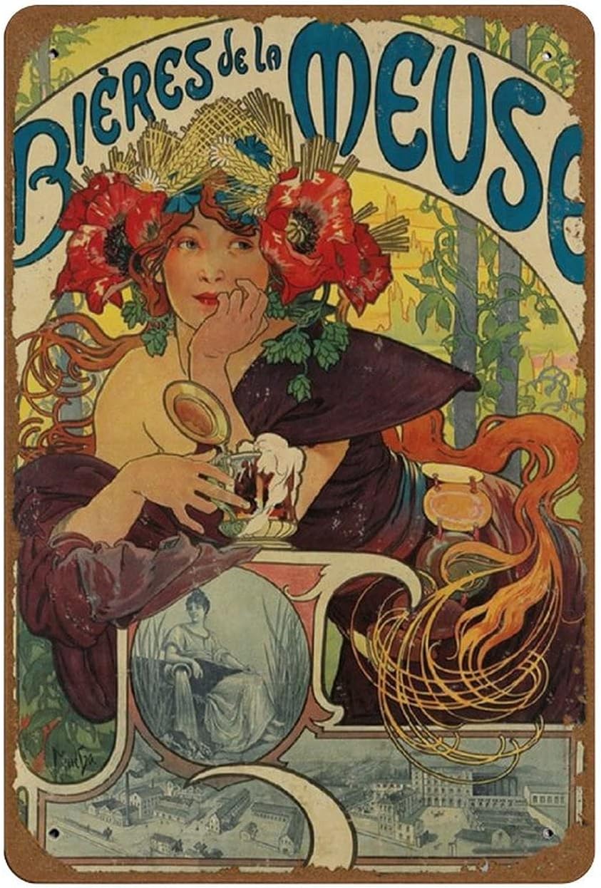 Wine Beer And Spirit - Bières De La Meuse Francia 1897
