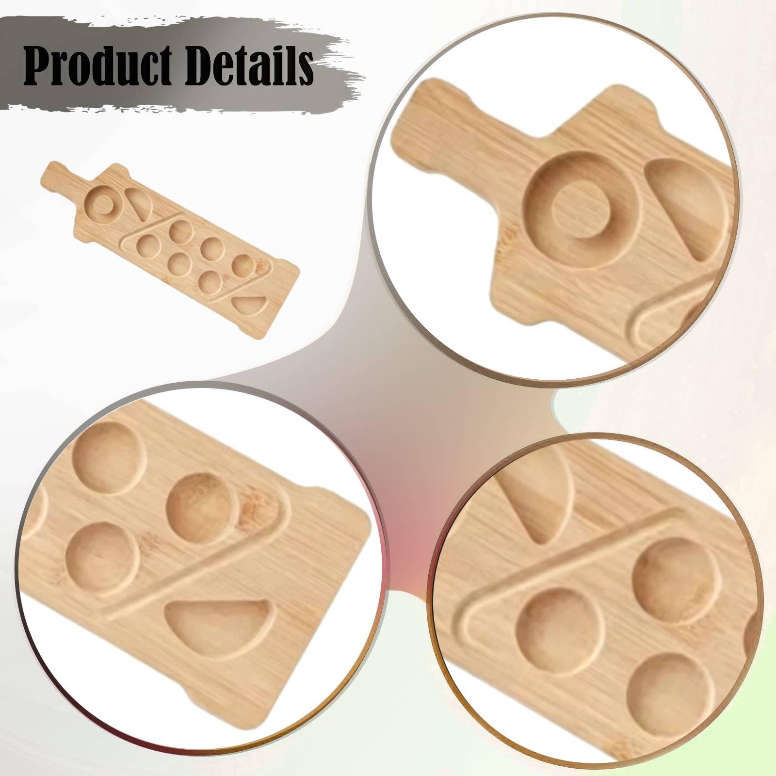 Wine Beer Tasting - Espositore Compatto Decorativo per Bicchieri da