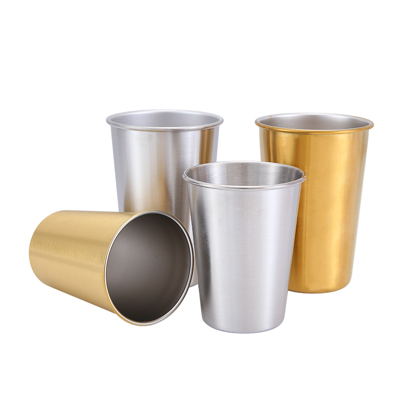 Wine Beer Coffee - 50 Pezzi/Lotto Tazze in Acciaio Inox
