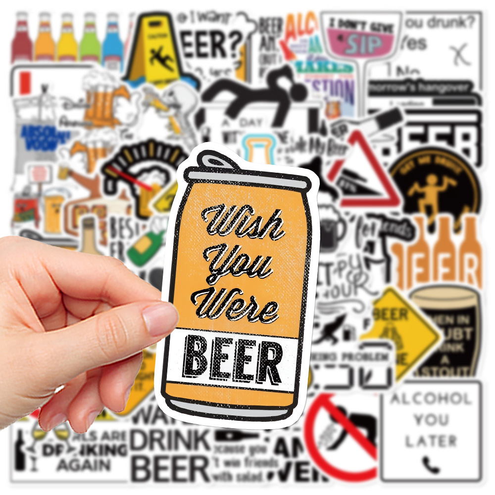 Wine Beer Refrigerator - 10/30/52PCS Funny alcohol Vodka Beer Wine