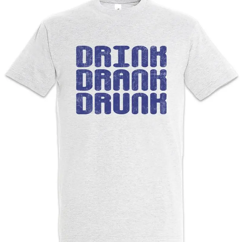 Maglietta Drink Drank Drunk -  - Beer Wine Gin recensione e prezzo