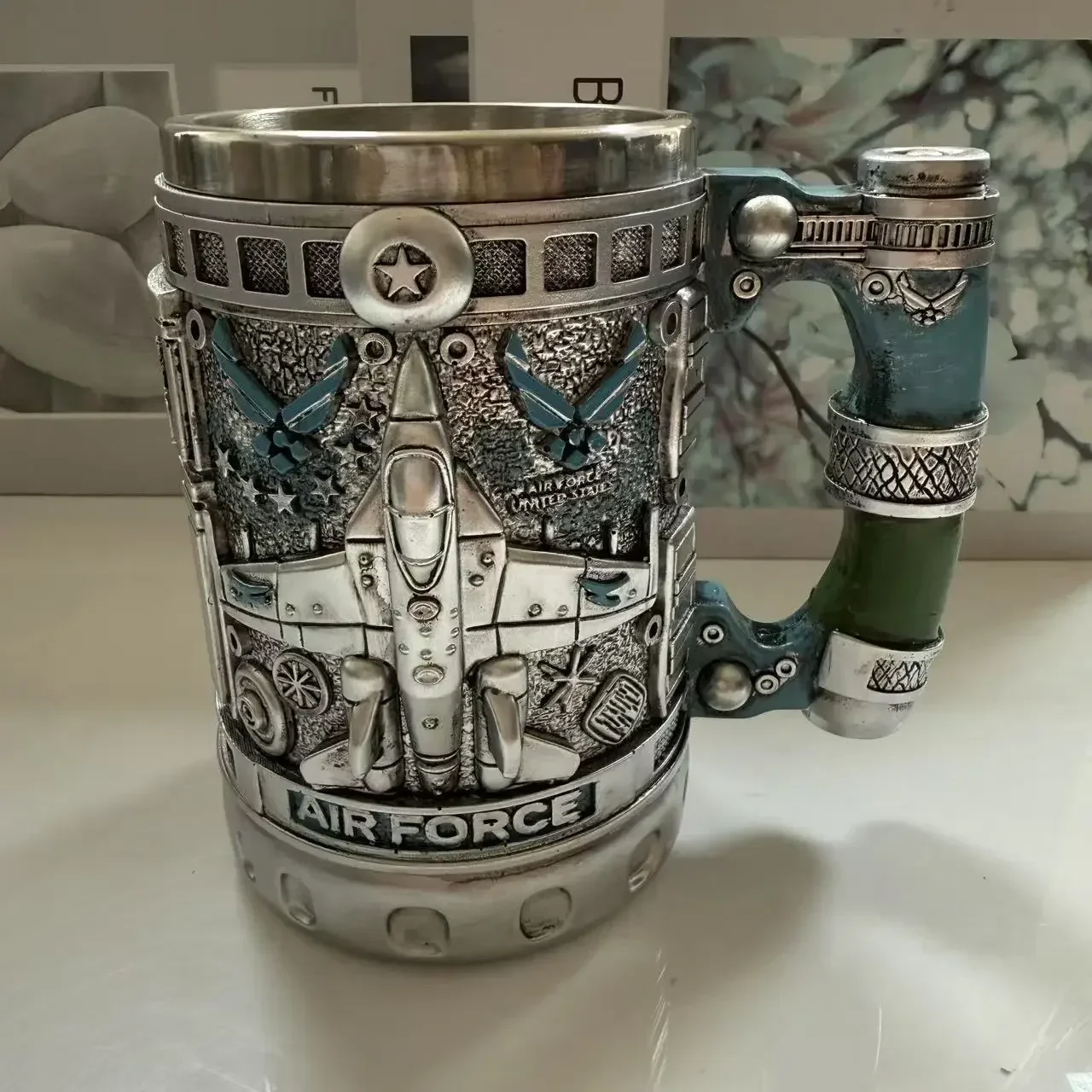 1 pezzo Tazza Navy Air Force c - Wine Beer Coffee recensione e prezzo