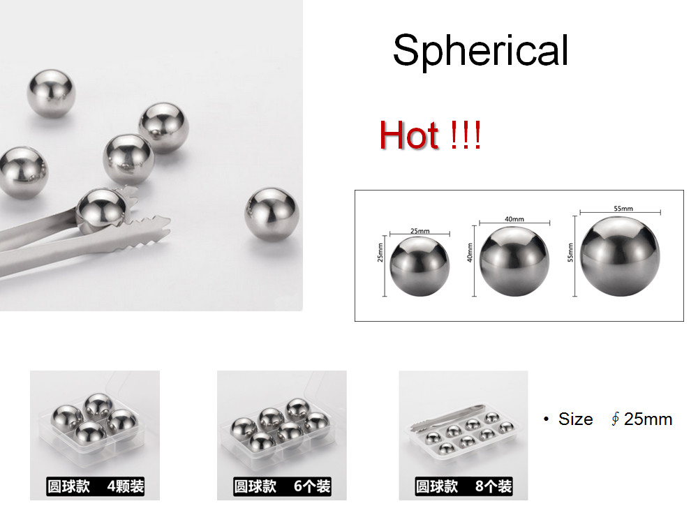 6 Pz/lotto Sfera Whiskey Stone - Wine Beer Tasting recensione e prezzo
