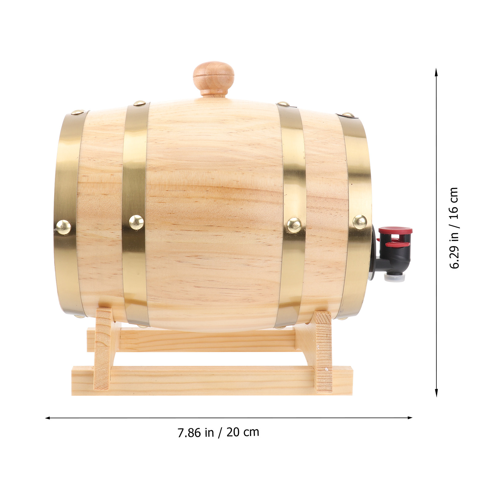 Set di 1 Bottiglia in Legno di - Wine Beer And Spirit recensione e prezzo