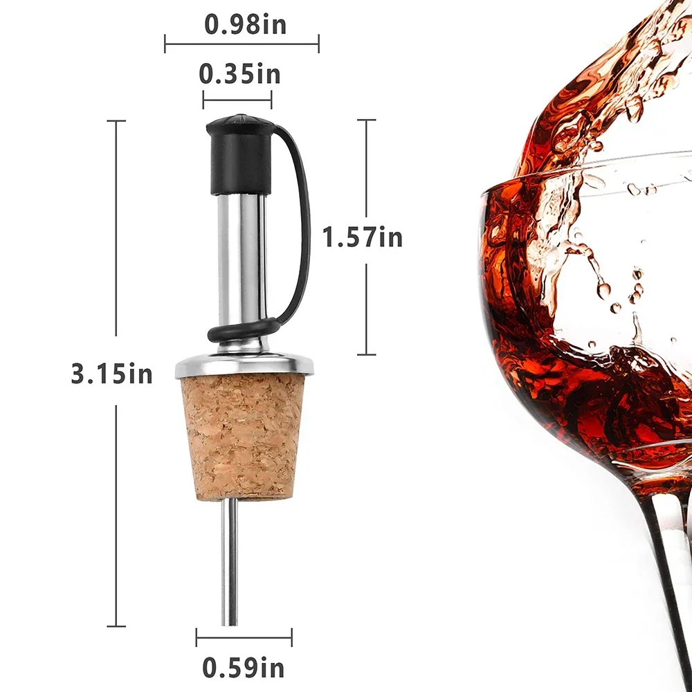 1PC Versatore di sughero per v - Wine Beer And Spirit recensione e prezzo