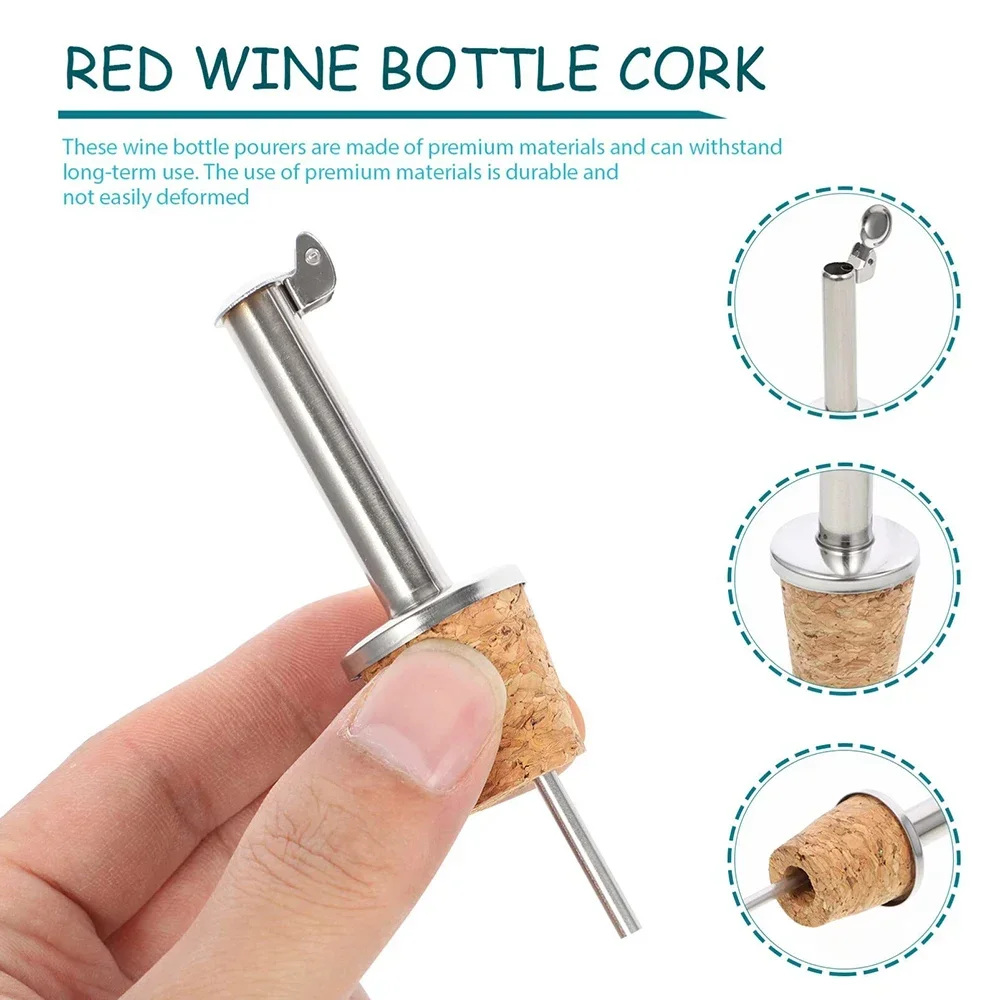 1PC Versatore di sughero per v - Wine Beer And Spirit recensione e prezzo
