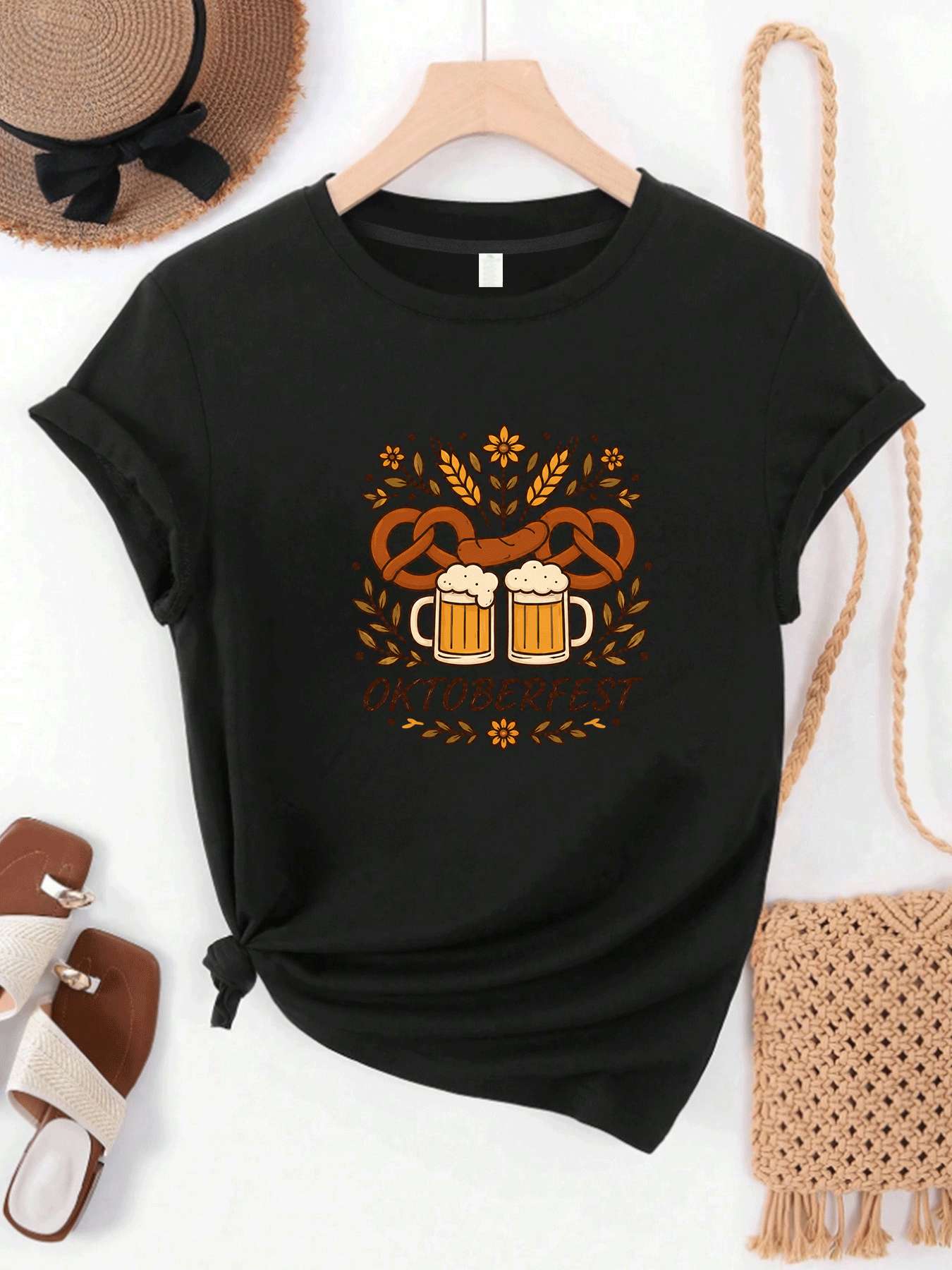 【MYJ062633】T-shirt da donna Be - Wine Beer Festival recensione e prezzo