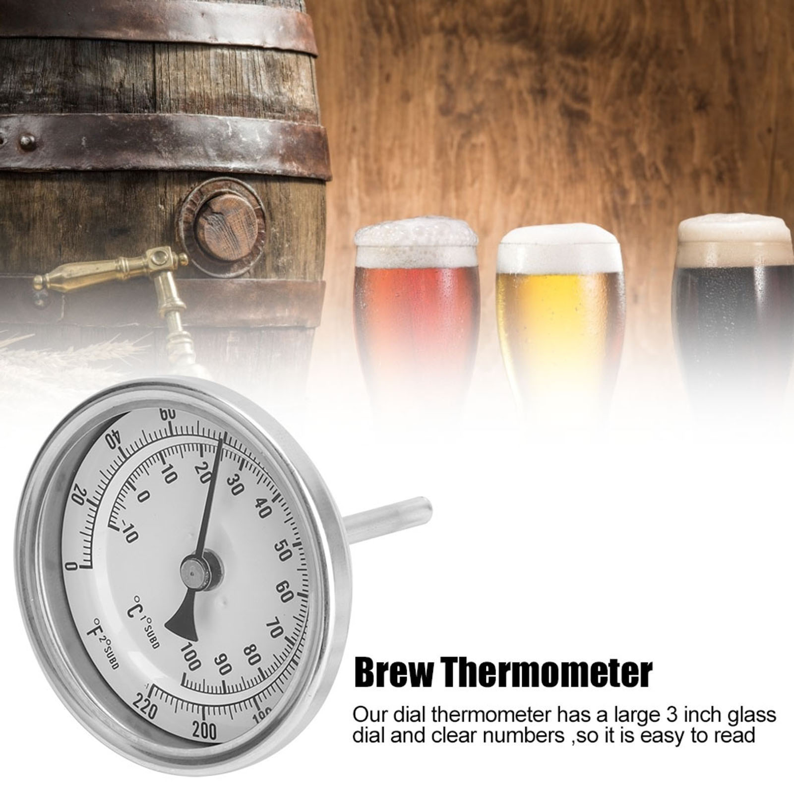 Kit Termometro Bimetallico Sen - Beer Wine Kit recensione e prezzo