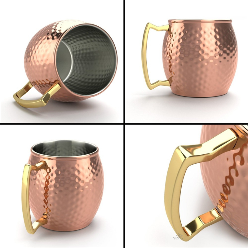 1 pz 550ml Moscow Mule tazze d - Wine Beer Coffee recensione e prezzo